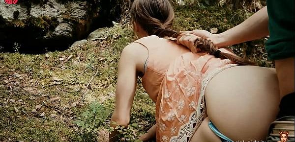  Forest Quickie with Horny Teen - Public Sex MV